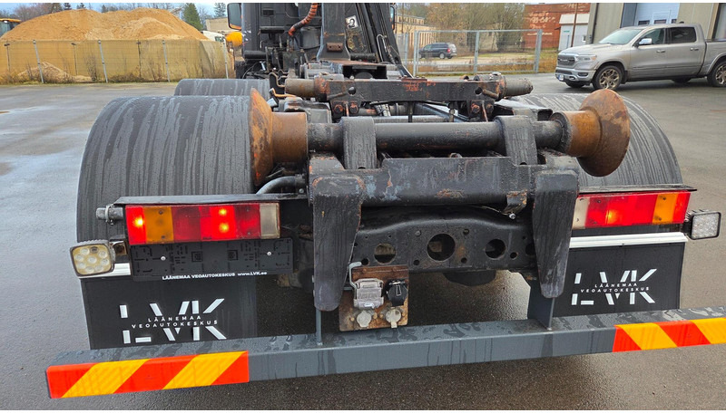 Scania P114 6X2*4 340 Jonsered 100Z - Abrollkipper, Autokran: das Bild 5 Scania P114 6X2*4 340 Jonsered 100Z - Abrollkipper, Autokran: das Bild 5