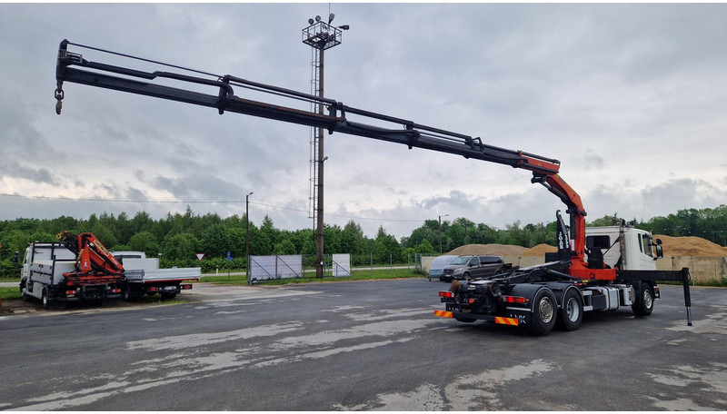 Scania P380 6X2*4 Palfinger PK20002 - Abrollkipper, Autokran: das Bild 3 Scania P380 6X2*4 Palfinger PK20002 - Abrollkipper, Autokran: das Bild 3