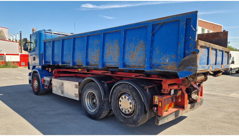 Scania R340 6X2*4 + Container - Seil Abrollkipper: das Bild 4 Scania R340 6X2*4 + Container - Seil Abrollkipper: das Bild 4