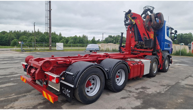 Scania R500 8X4 Epsilon E250Z95 - Abrollkipper, Autokran: das Bild 5 Scania R500 8X4 Epsilon E250Z95 - Abrollkipper, Autokran: das Bild 5