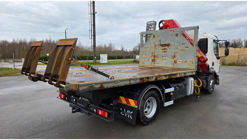 Volvo FL280 4X2 HMF 1560 + platform - Abrollkipper, Autokran: das Bild 2 Volvo FL280 4X2 HMF 1560 + platform - Abrollkipper, Autokran: das Bild 2