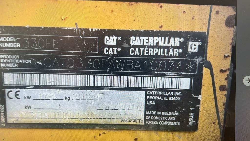 CAT 330 FL (Under Preparation) - Kettenbagger: das Bild 2 CAT 330 FL (Under Preparation) - Kettenbagger: das Bild 2