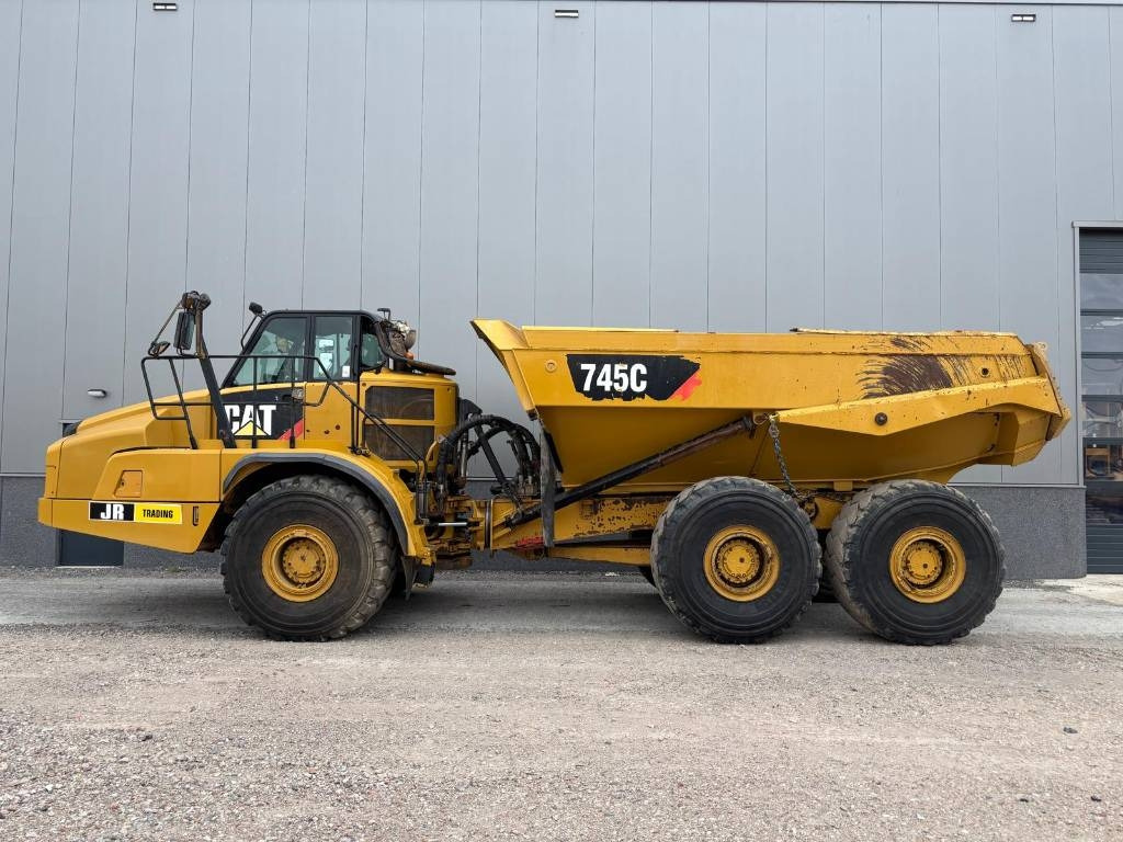 CAT 745 C - Knickgelenkter Dumper: das Bild 1 CAT 745 C - Knickgelenkter Dumper: das Bild 1