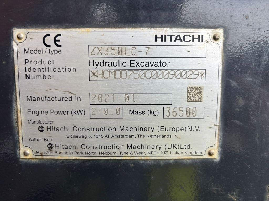 Hitachi ZX 350 LC-7 (Under Preparation) - Kettenbagger: das Bild 2 Hitachi ZX 350 LC-7 (Under Preparation) - Kettenbagger: das Bild 2