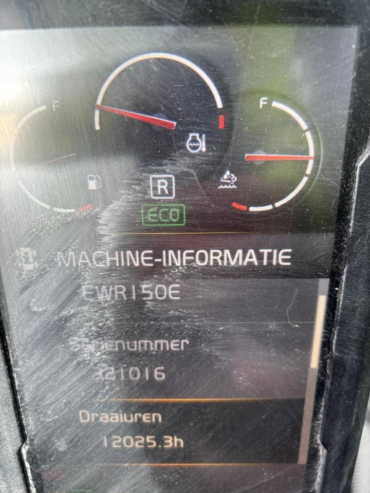 Mobilbagger Volvo EWR 150 E: das Bild 12