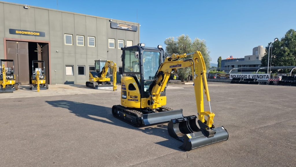 Komatsu PC24 MR-5 - Minibagger: das Bild 5 Komatsu PC24 MR-5 - Minibagger: das Bild 5