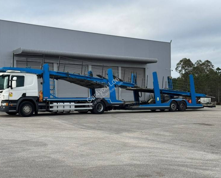 Scania P 450 - Autotransporter LKW: das Bild 1 Scania P 450 - Autotransporter LKW: das Bild 1