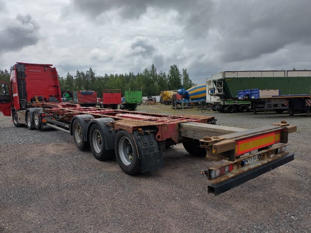 Kögel Hanhenkaula konttivaunu,jatkoperä - Container/ Wechselfahrgestell Auflieger: das Bild 1 Kögel Hanhenkaula konttivaunu,jatkoperä - Container/ Wechselfahrgestell Auflieger: das Bild 1