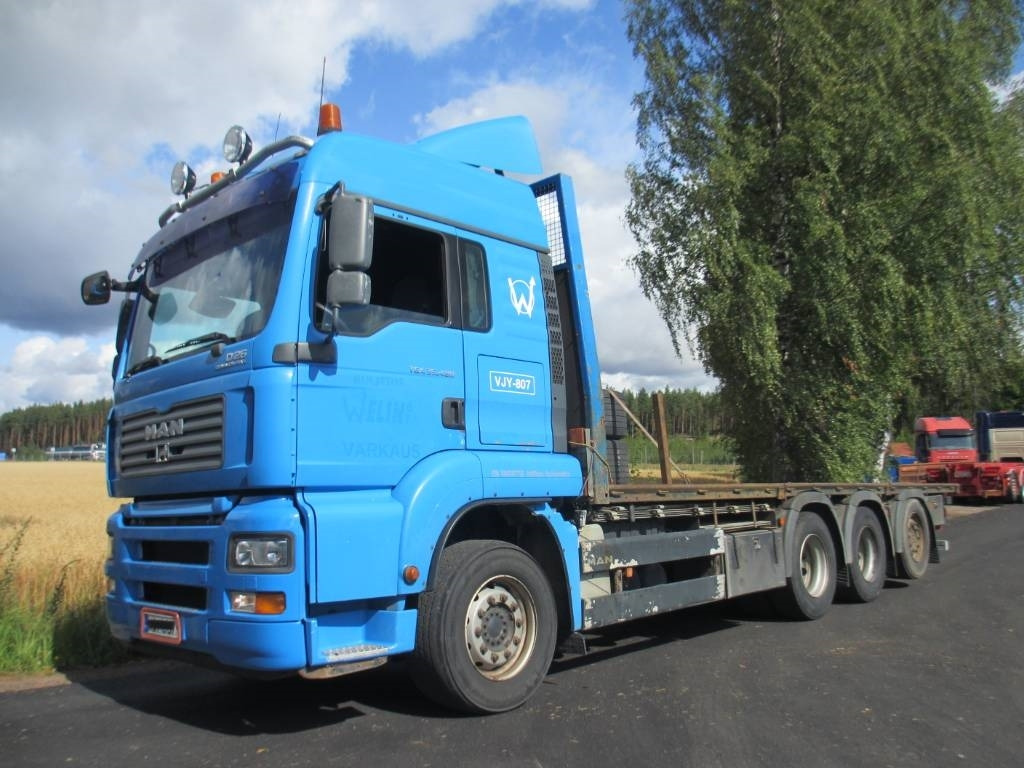 MAN 33.480 8x4 rahtilavalla,jatkoperä - Pritsche LKW: das Bild 1 MAN 33.480 8x4 rahtilavalla,jatkoperä - Pritsche LKW: das Bild 1