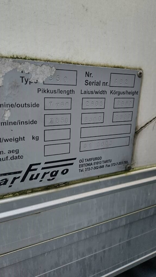 Scania P94 kokosivuaukeva kori+pl-nostin - Koffer LKW: das Bild 4 Scania P94 kokosivuaukeva kori+pl-nostin - Koffer LKW: das Bild 4