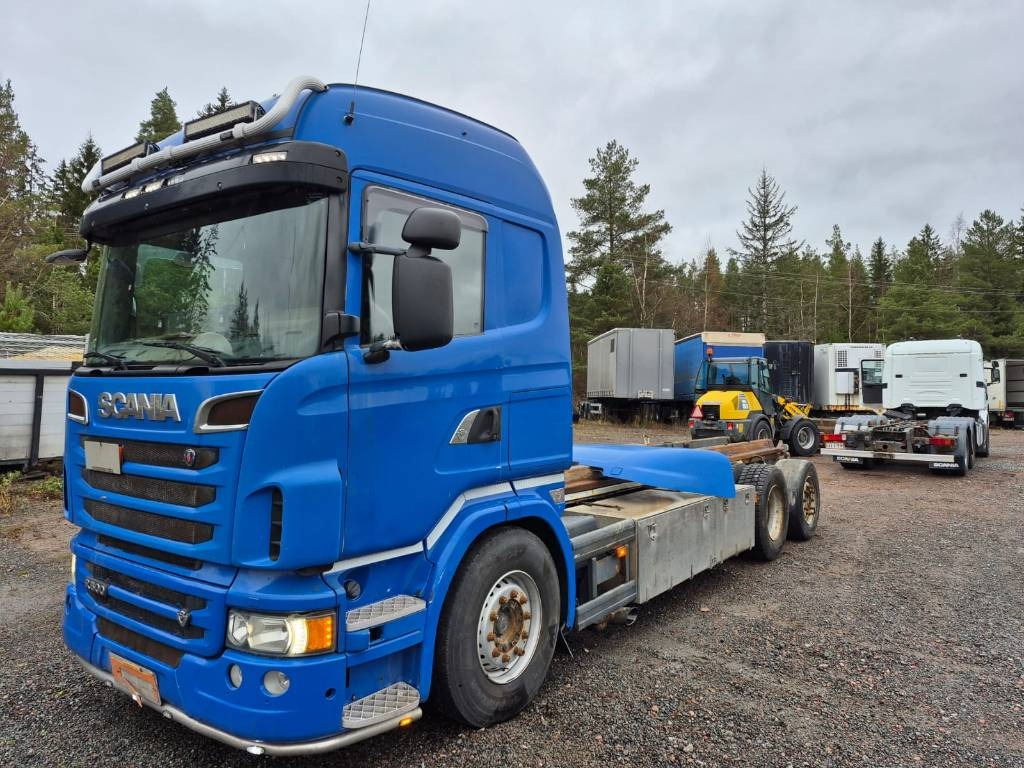 Scania R500 6x2 ilmajousi alusta - Fahrgestell LKW: das Bild 1 Scania R500 6x2 ilmajousi alusta - Fahrgestell LKW: das Bild 1