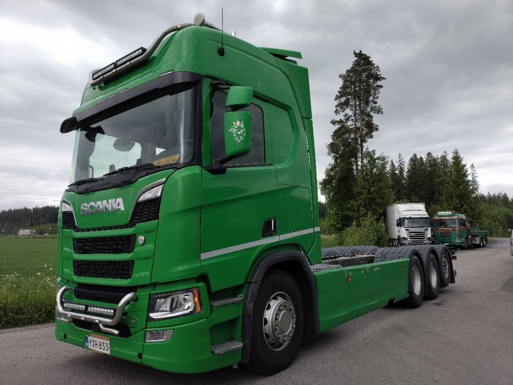 Scania R580 8x4 alusta 710tkm!! - Fahrgestell LKW: das Bild 1 Scania R580 8x4 alusta 710tkm!! - Fahrgestell LKW: das Bild 1