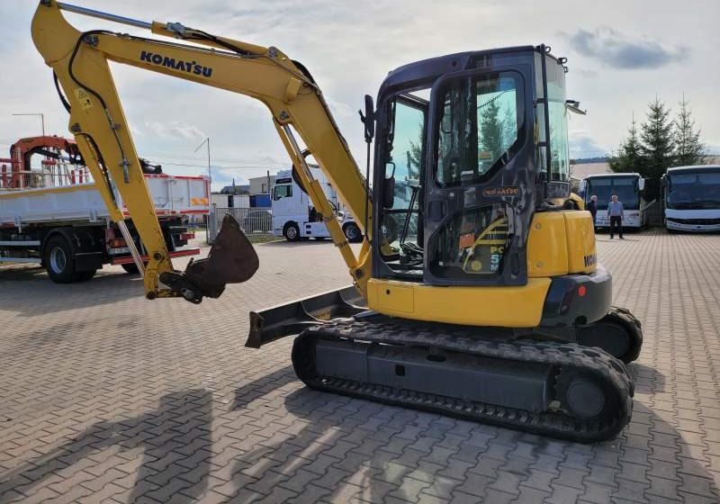 Kettenbagger Komatsu PC55MR-3 / SPROWADZONA / 4 380 MTH: das Bild 17