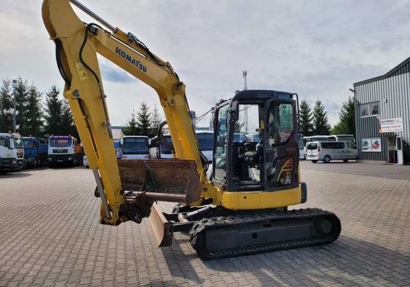 Kettenbagger Komatsu PC55MR-3 / SPROWADZONA / 4 380 MTH: das Bild 13