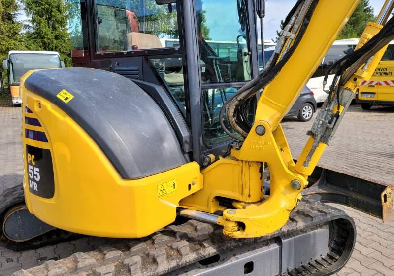 Kettenbagger Komatsu PC55MR-3 / SPROWADZONA / 4 380 MTH: das Bild 16