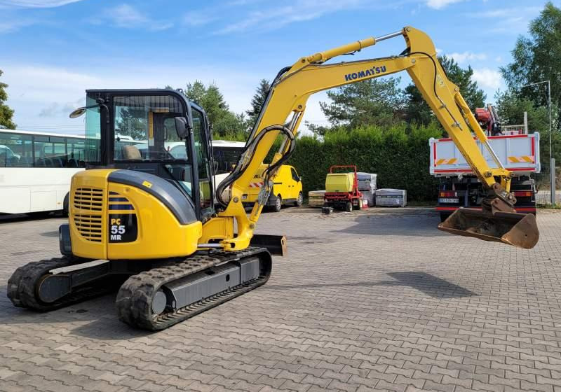 Kettenbagger Komatsu PC55MR-3 / SPROWADZONA / 4 380 MTH: das Bild 9