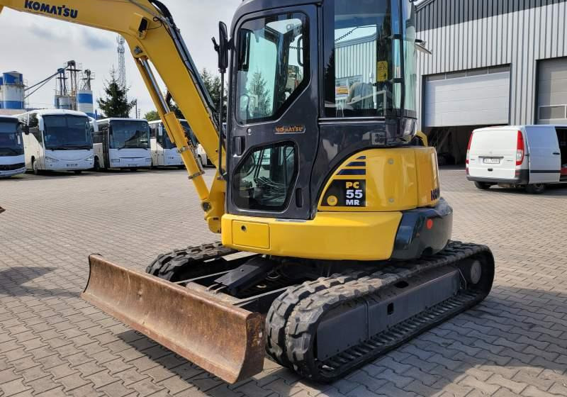 Kettenbagger Komatsu PC55MR-3 / SPROWADZONA / 4 380 MTH: das Bild 12