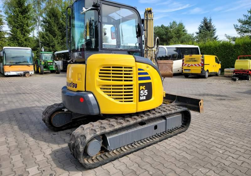 Kettenbagger Komatsu PC55MR-3 / SPROWADZONA / 4 380 MTH: das Bild 10