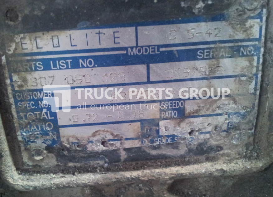 Gearbox for MAN TGL, 8.163, 8.153, 8.224 - Getriebe für LKW: das Bild 2 Gearbox for MAN TGL, 8.163, 8.153, 8.224 - Getriebe für LKW: das Bild 2