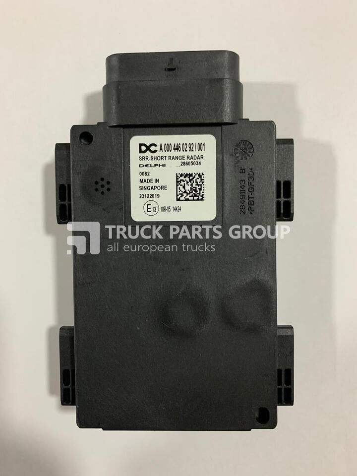 Mercedes Benz SRR short range radar by DELPHI EURO6, EURO 6 emission by DELPHI 0004460292, CU control unit, DC voltage converter 0015422825, 0034463818, control unit level CTRL, electronic level contr - Steuergerät für LKW: das Bild 1 Mercedes Benz SRR short range radar by DELPHI EURO6, EURO 6 emission by DELPHI 0004460292, CU control unit, DC voltage converter 0015422825, 0034463818, control unit level CTRL, electronic level contr - Steuergerät für LKW: das Bild 1