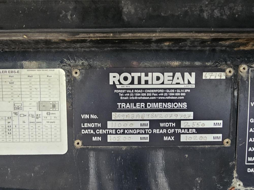 Rothdean Steel tipper - Kipper Auflieger: das Bild 2 Rothdean Steel tipper - Kipper Auflieger: das Bild 2
