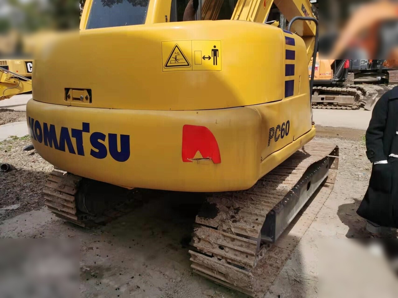 KOMATSU PC60-7 - Kettenbagger: das Bild 1 KOMATSU PC60-7 - Kettenbagger: das Bild 1