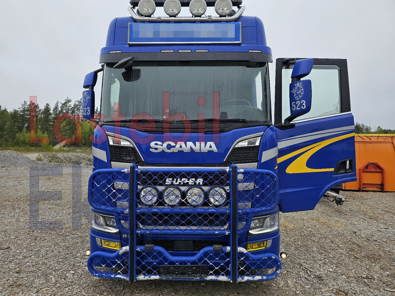 Scania R650 - Holztransporter, Autokran: das Bild 3 Scania R650 - Holztransporter, Autokran: das Bild 3