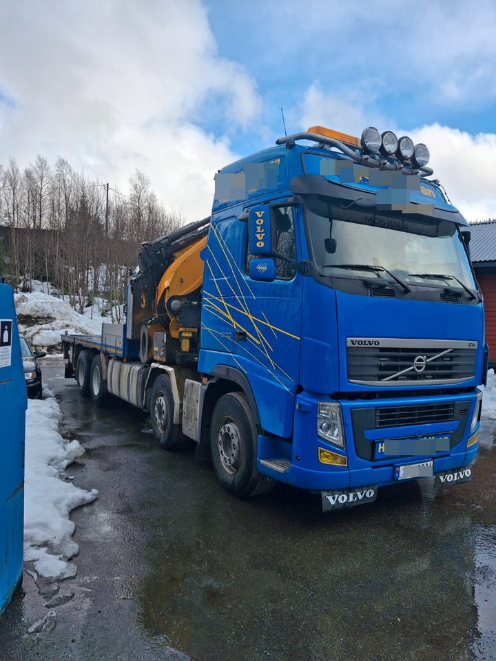 Volvo FH 500 8x2 Retarder Effer 955 S8 +JIB S8 Winch Only 160Tkm - Pritsche LKW, Autokran: das Bild 4 Volvo FH 500 8x2 Retarder Effer 955 S8 +JIB S8 Winch Only 160Tkm - Pritsche LKW, Autokran: das Bild 4