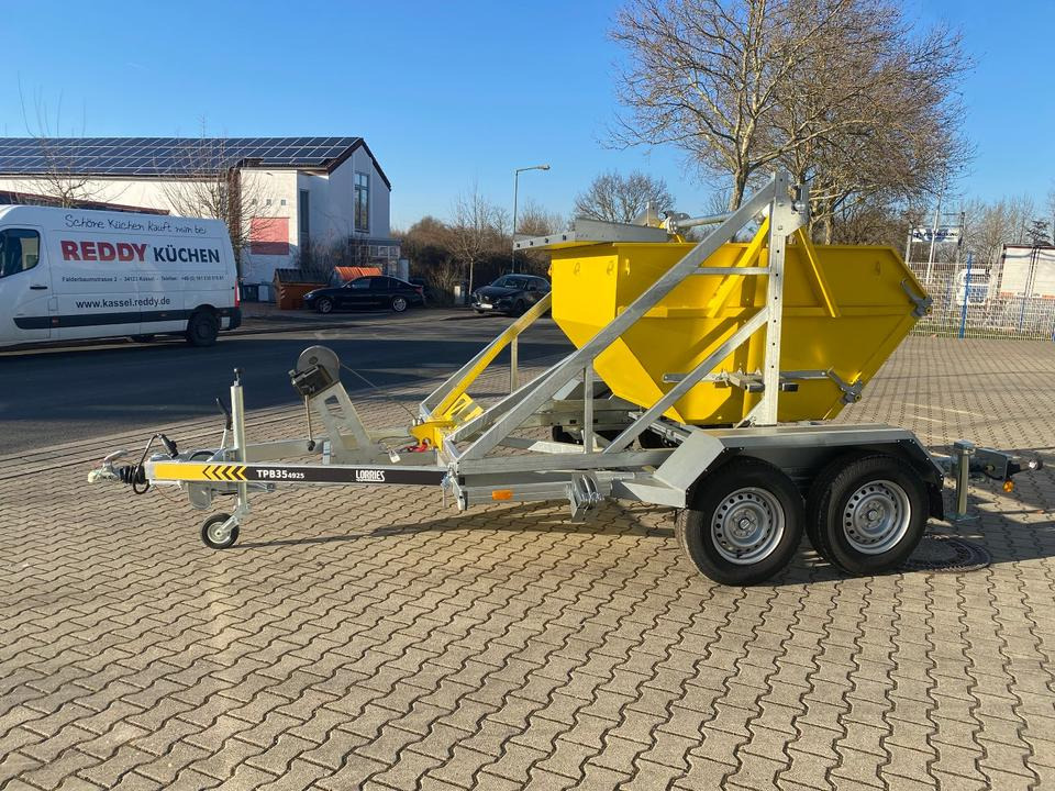 Lorries Kabelanhänger mit Baucontainer 3500KG *INKL.19% MWST*SOFORT VERFÜGBAR!* - Kabeltrommelanhänger: das Bild 4 Lorries Kabelanhänger mit Baucontainer 3500KG *INKL.19% MWST*SOFORT VERFÜGBAR!* - Kabeltrommelanhänger: das Bild 4