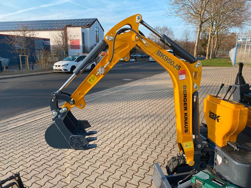 Minibagger Minibagger BK950JS + Zubehör *INKL.19% MWST*BERGER KRAUS*JOYSTICK*SOFORT!*: das Bild 8