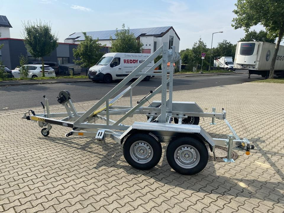 Vermietung / Kabelanhänger 2700KG / Nutzlast 2094KG / Kabeltrommel-Anhänger / Glasfaser/ 1 Monat - Kabeltrommelanhänger: das Bild 4 Vermietung / Kabelanhänger 2700KG / Nutzlast 2094KG / Kabeltrommel-Anhänger / Glasfaser/ 1 Monat - Kabeltrommelanhänger: das Bild 4