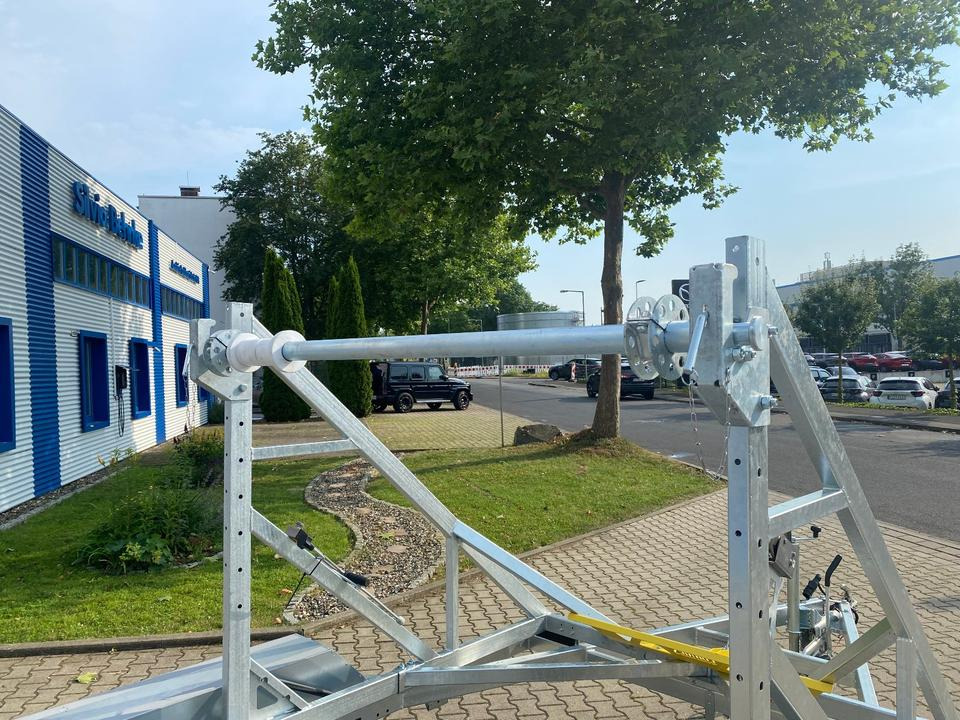 Kabeltrommelanhänger Vermietung / Kabelanhänger 2700KG / Nutzlast 2094KG / Kabeltrommel-Anhänger / Glasfaser/ 1 Woche: das Bild 9