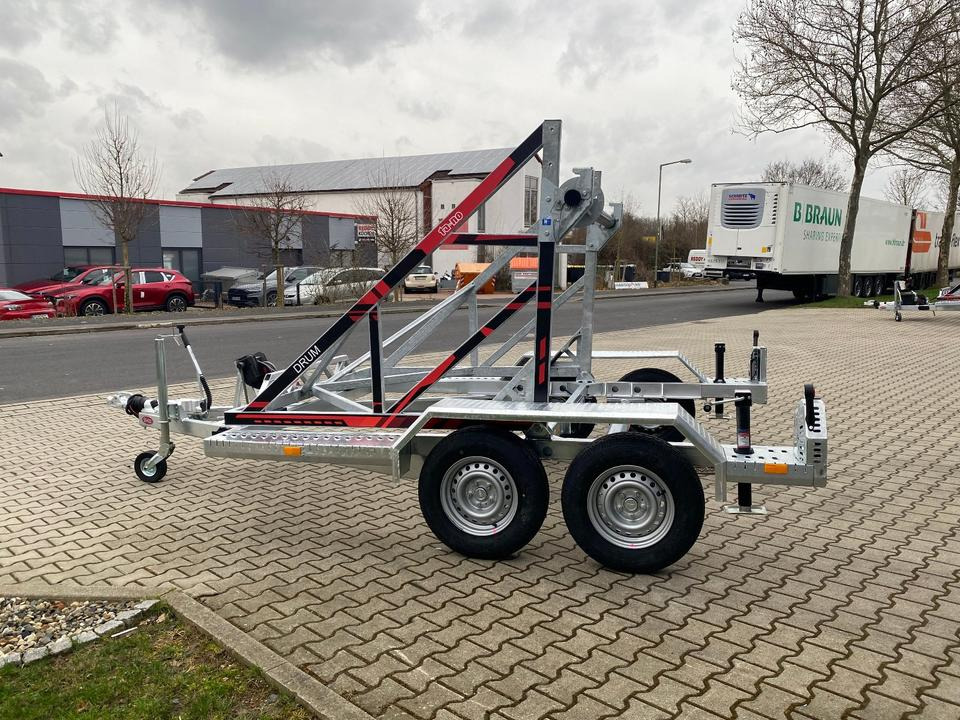 Vermietung / Kabelanhänger 3500KG / Nutzlast 2766KG / Kabeltrommel-Anhänger / Glasfaser/ 3 Tage - Kabeltrommelanhänger: das Bild 4 Vermietung / Kabelanhänger 3500KG / Nutzlast 2766KG / Kabeltrommel-Anhänger / Glasfaser/ 3 Tage - Kabeltrommelanhänger: das Bild 4