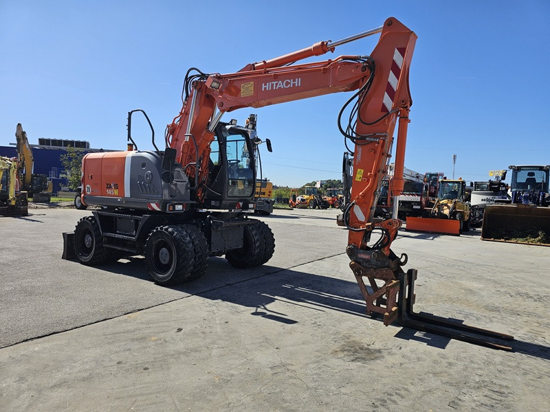 HITACHI ZX145W-3 - Mobilbagger: das Bild 5 HITACHI ZX145W-3 - Mobilbagger: das Bild 5
