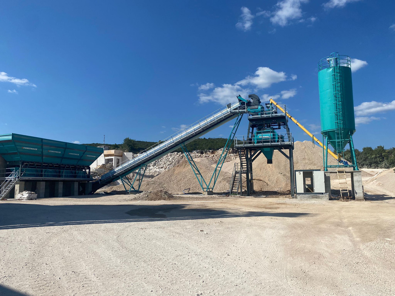 Constmach 120 m³/h Stationary Concrete Batching Plant - Betonmischanlage: das Bild 4 Constmach 120 m³/h Stationary Concrete Batching Plant - Betonmischanlage: das Bild 4