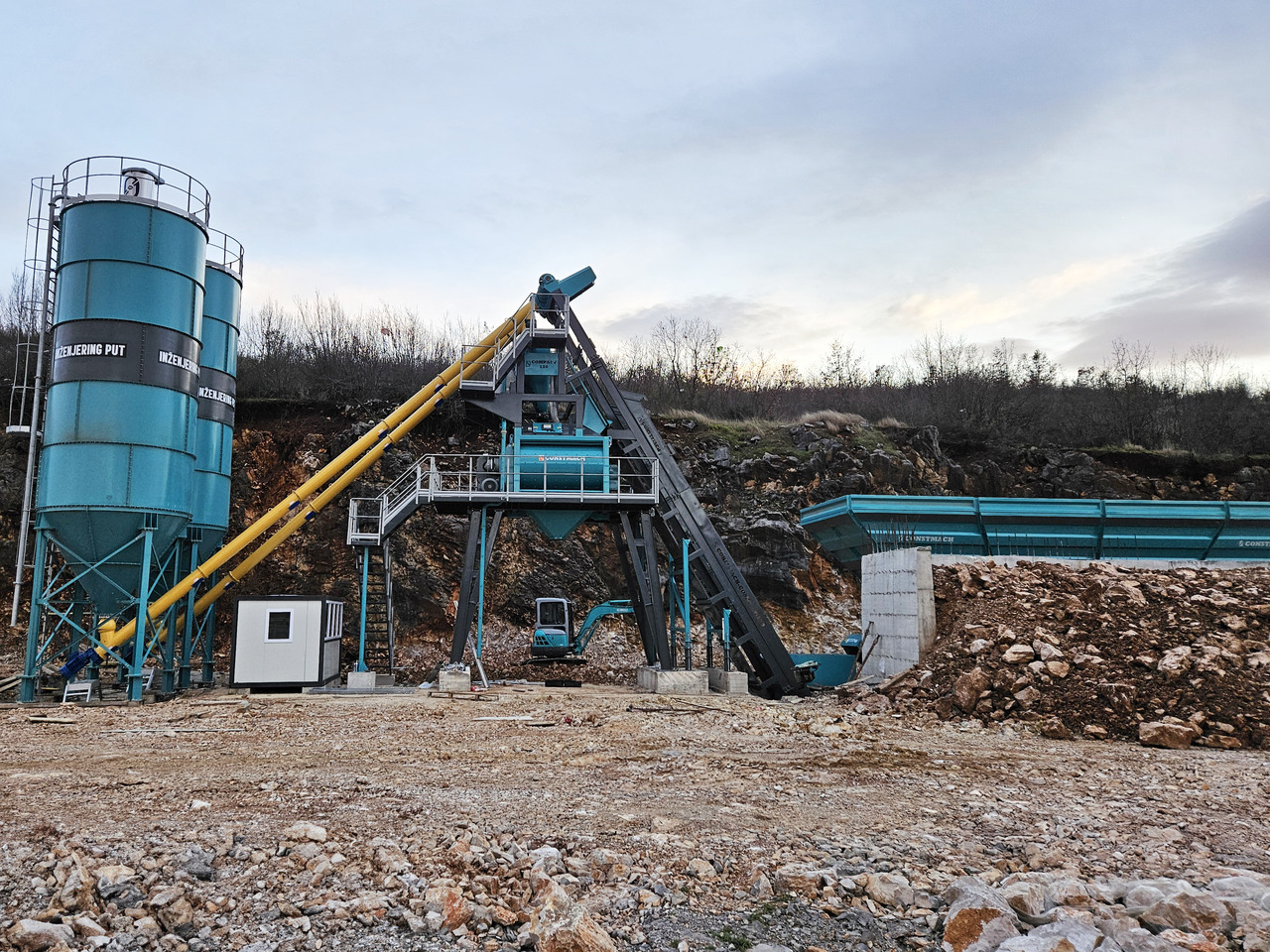 Constmach 120 m³/h kompakte Betonmischanlage - Betonmischanlage: das Bild 2 Constmach 120 m³/h kompakte Betonmischanlage - Betonmischanlage: das Bild 2