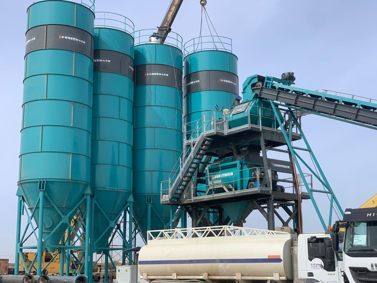 Constmach 200 Ton Capacity Cement Silo - Zementsilo: das Bild 1 Constmach 200 Ton Capacity Cement Silo - Zementsilo: das Bild 1