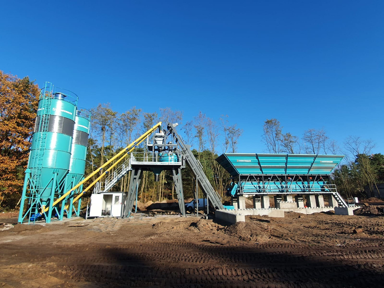 Constmach 60 m³/h Compact Concrete Batching Plant - Betonmischanlage: das Bild 2 Constmach 60 m³/h Compact Concrete Batching Plant - Betonmischanlage: das Bild 2