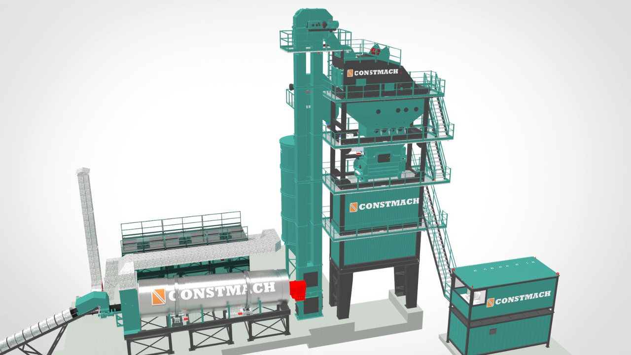 Constmach Centrale D'asphalte Stationnaire Livrée en Stock Garantie 2 ans - Asphaltmischanlage: das Bild 3 Constmach Centrale D'asphalte Stationnaire Livrée en Stock Garantie 2 ans - Asphaltmischanlage: das Bild 3
