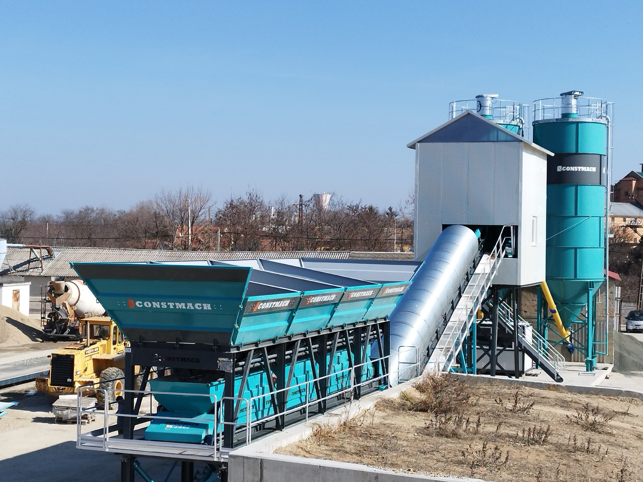 Constmach Centrale à Béton Compacte de 60 m³/h Avec Tapis Roulant - Betonmischanlage: das Bild 2 Constmach Centrale à Béton Compacte de 60 m³/h Avec Tapis Roulant - Betonmischanlage: das Bild 2
