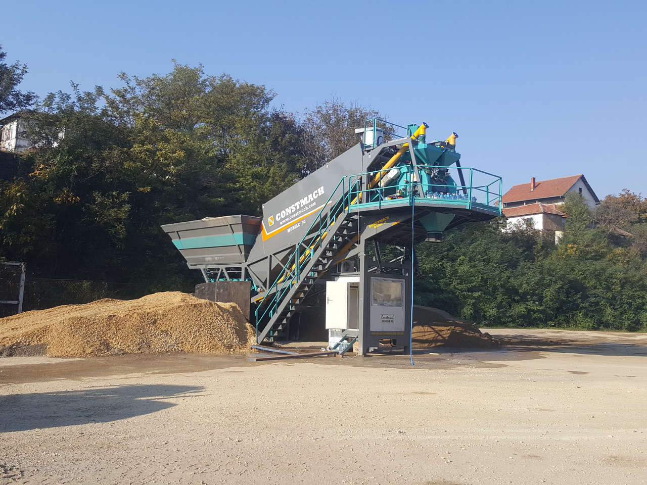 Constmach Centrale à Béton Mobile de 30 m³/h - Betonmischanlage: das Bild 4 Constmach Centrale à Béton Mobile de 30 m³/h - Betonmischanlage: das Bild 4