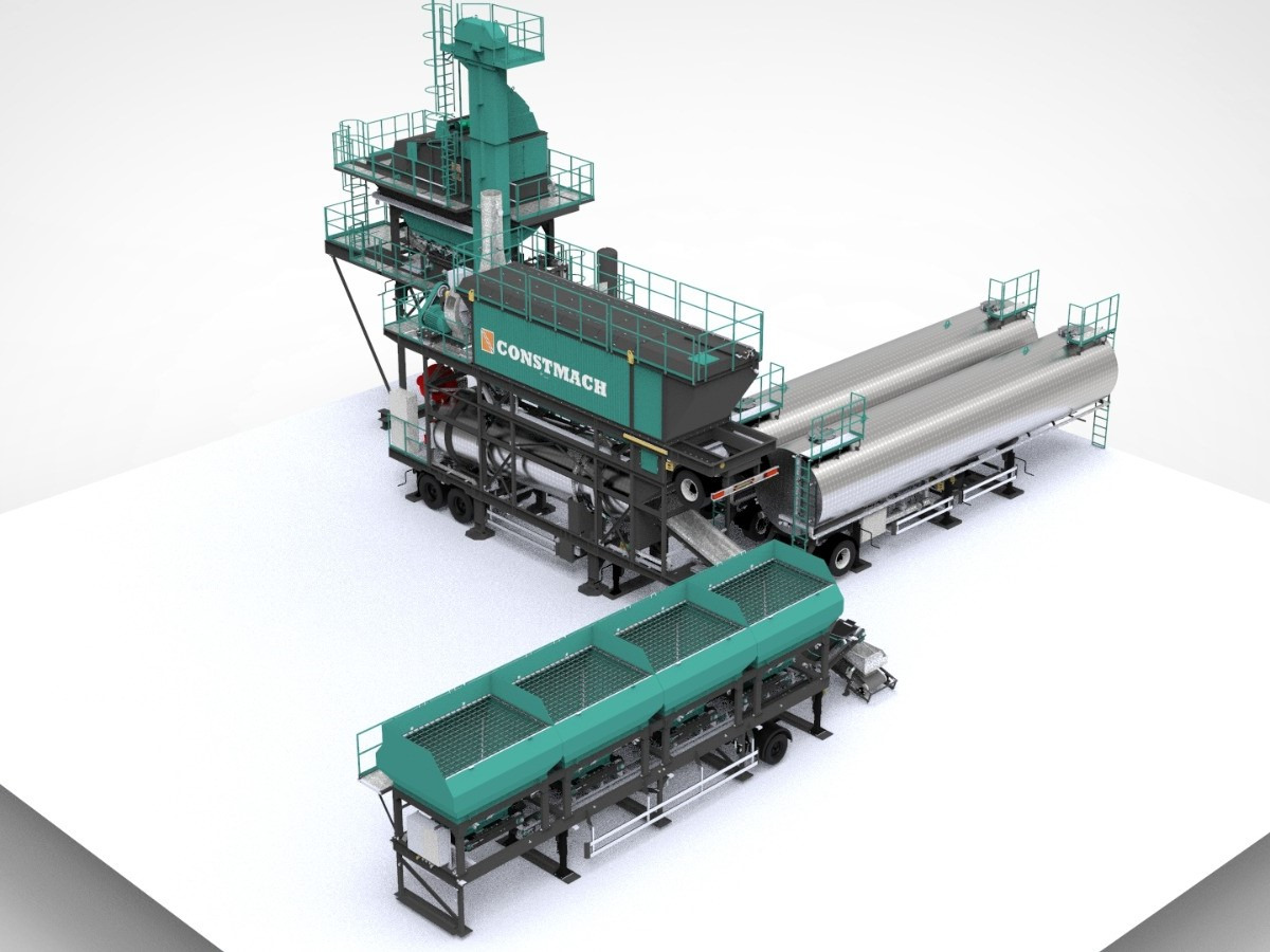 Constmach Centrales D'asphalte Mobiles de Type Batch - Asphaltmischanlage: das Bild 1 Constmach Centrales D'asphalte Mobiles de Type Batch - Asphaltmischanlage: das Bild 1