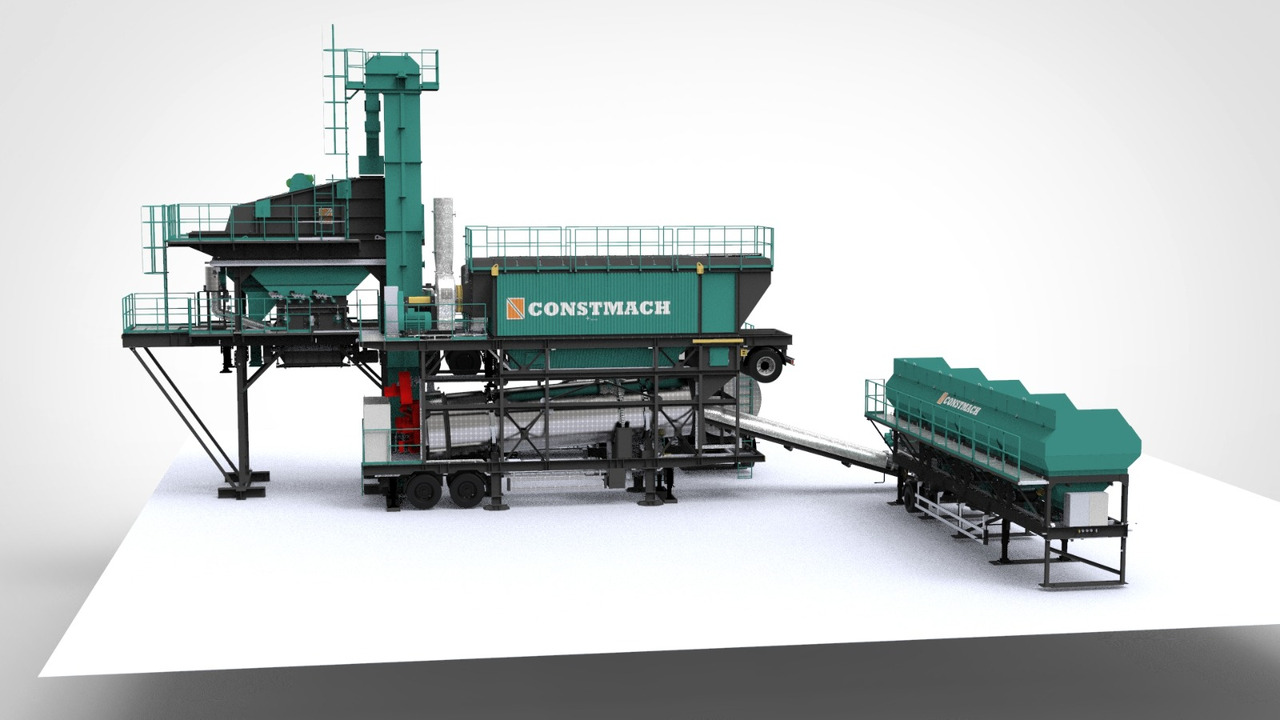 Constmach Centrales D'asphalte Mobiles de Type Batch - Asphaltmischanlage: das Bild 3 Constmach Centrales D'asphalte Mobiles de Type Batch - Asphaltmischanlage: das Bild 3