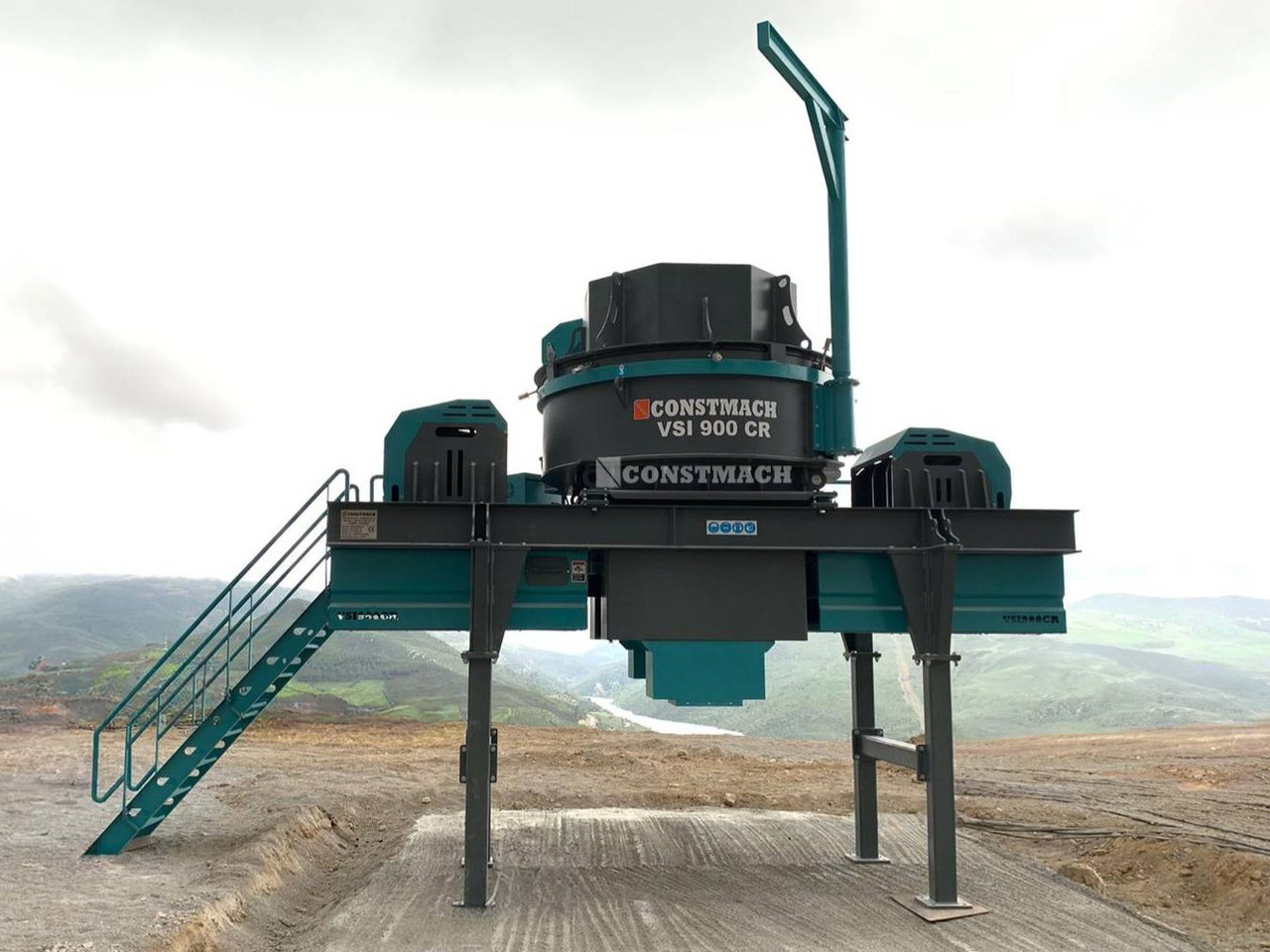 Prallbrecher neu kaufen Constmach Concasseur De Pierre À Impact À Axe Vertical 190-250 TPH: das Bild 6