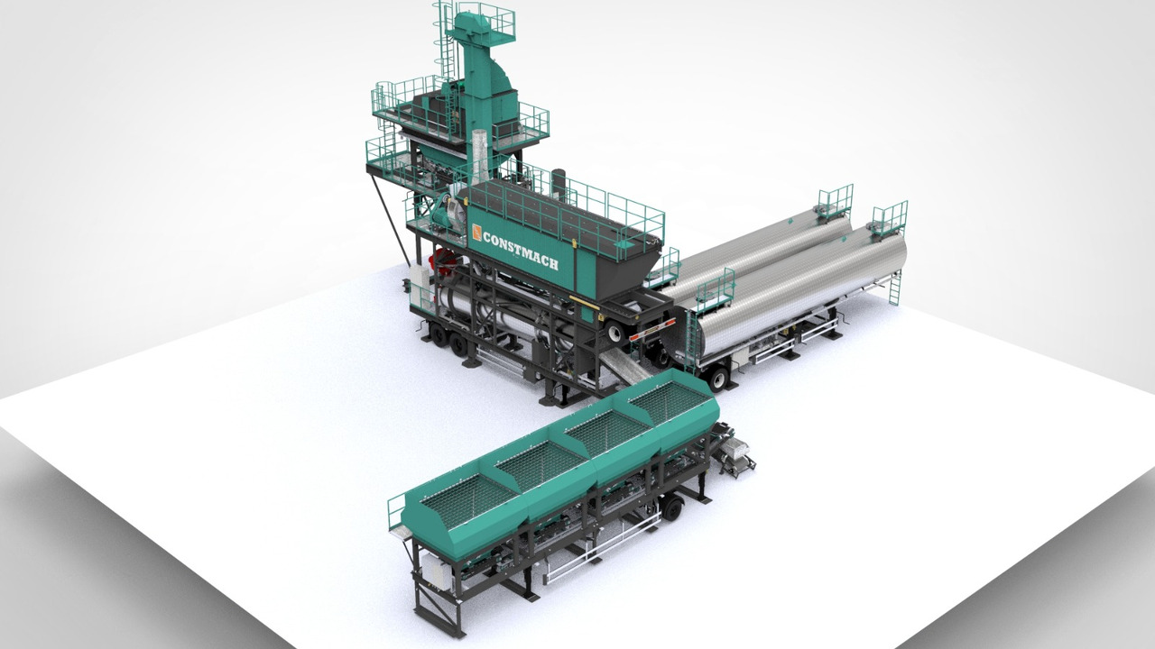 Constmach Mobile Asphaltanlagen vom Batch-Typ - Asphaltmischanlage: das Bild 1 Constmach Mobile Asphaltanlagen vom Batch-Typ - Asphaltmischanlage: das Bild 1