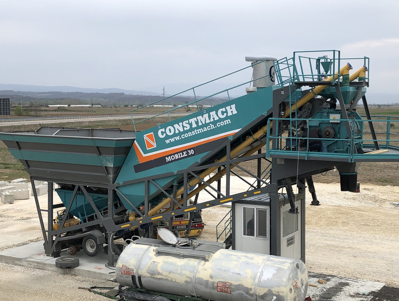 Constmach Mobile Betonmischanlage mit 30 m³/h - Betonmischanlage: das Bild 5 Constmach Mobile Betonmischanlage mit 30 m³/h - Betonmischanlage: das Bild 5