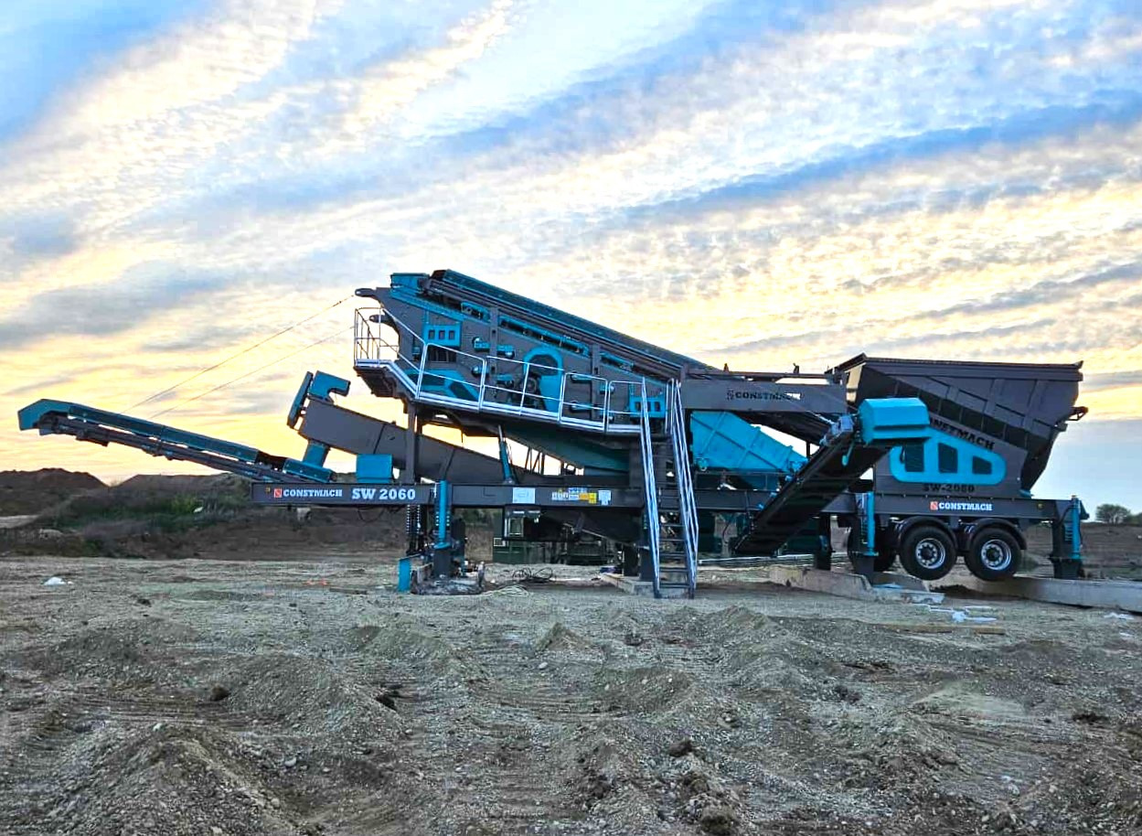Constmach Mobile Sand And Gravel Washing And Screening Plant - Siebmaschine: das Bild 1 Constmach Mobile Sand And Gravel Washing And Screening Plant - Siebmaschine: das Bild 1