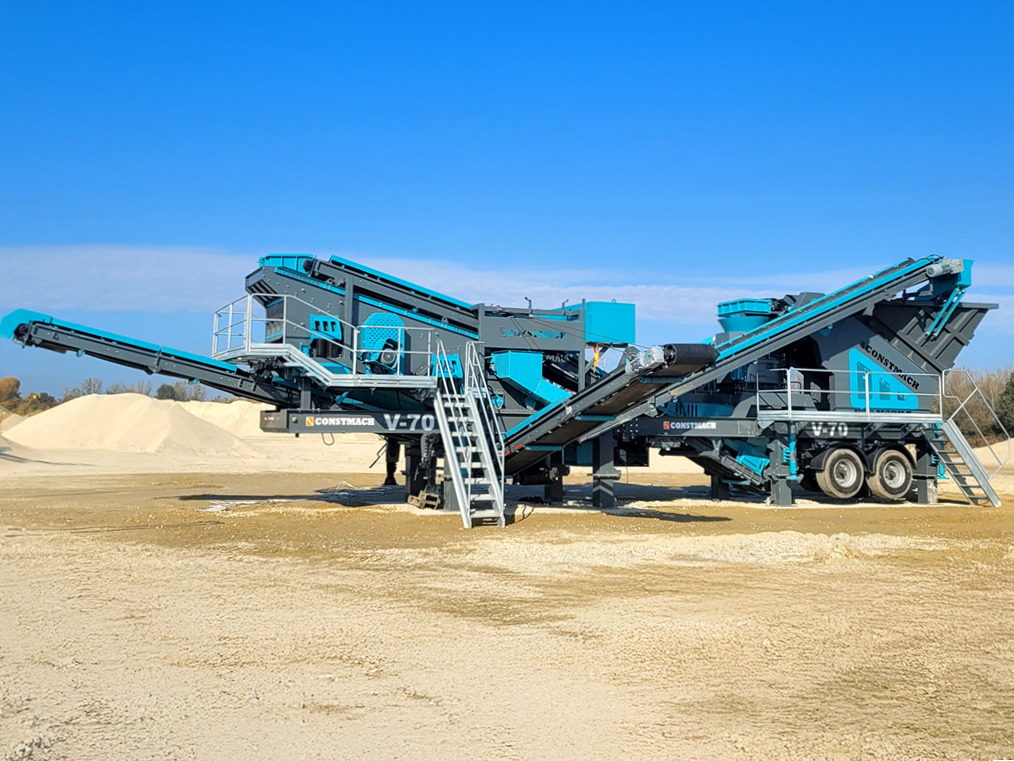 Constmach Mobiler Prallbrecher mit vertikaler Welle und einer Kapazität von 100–150 Tonnen - Mobile Brechanlage: das Bild 2 Constmach Mobiler Prallbrecher mit vertikaler Welle und einer Kapazität von 100–150 Tonnen - Mobile Brechanlage: das Bild 2