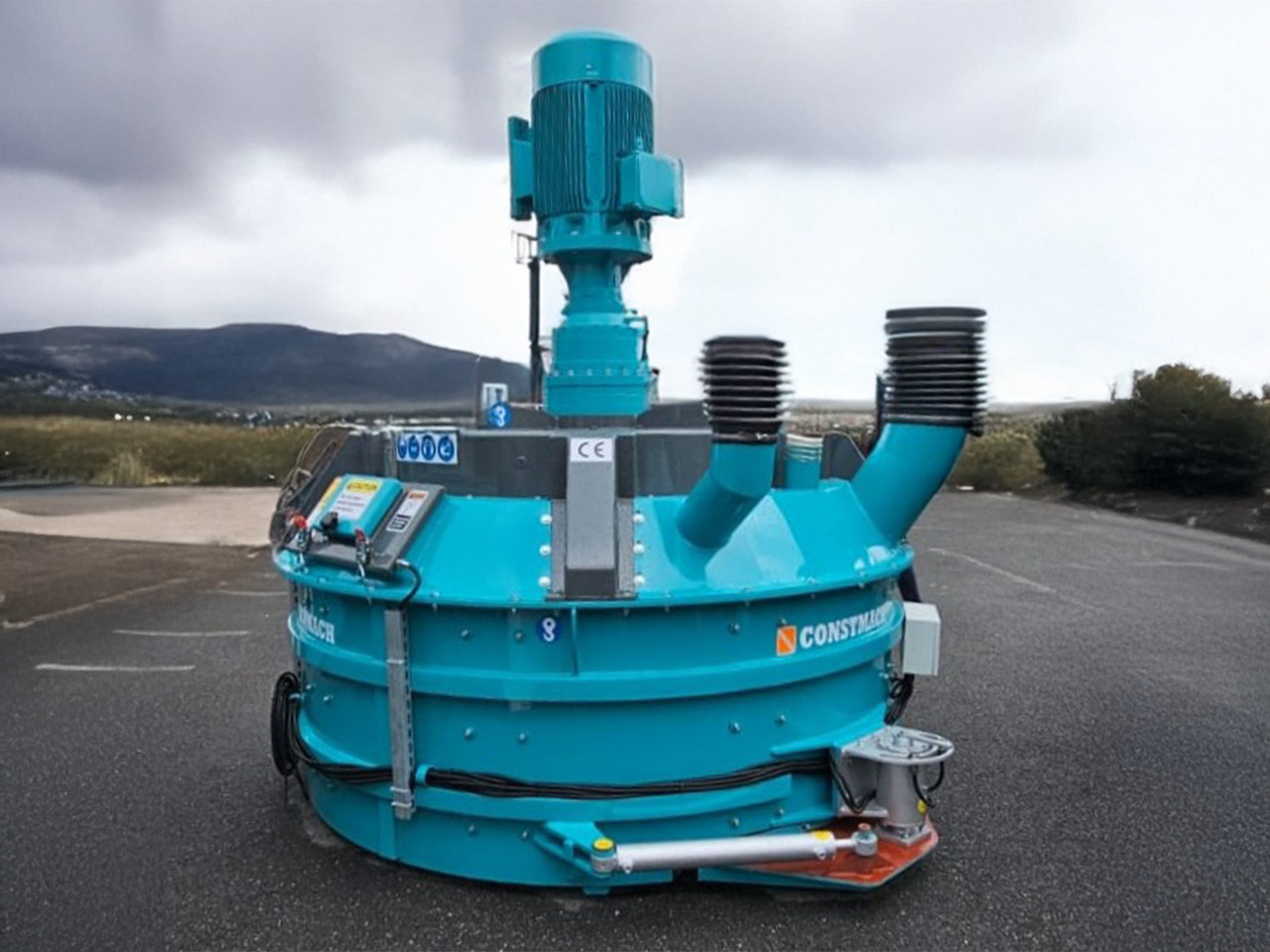 Constmach Planetary Type Concrete Mixer (Paddle Mixer) - Betonmischer: das Bild 2 Constmach Planetary Type Concrete Mixer (Paddle Mixer) - Betonmischer: das Bild 2