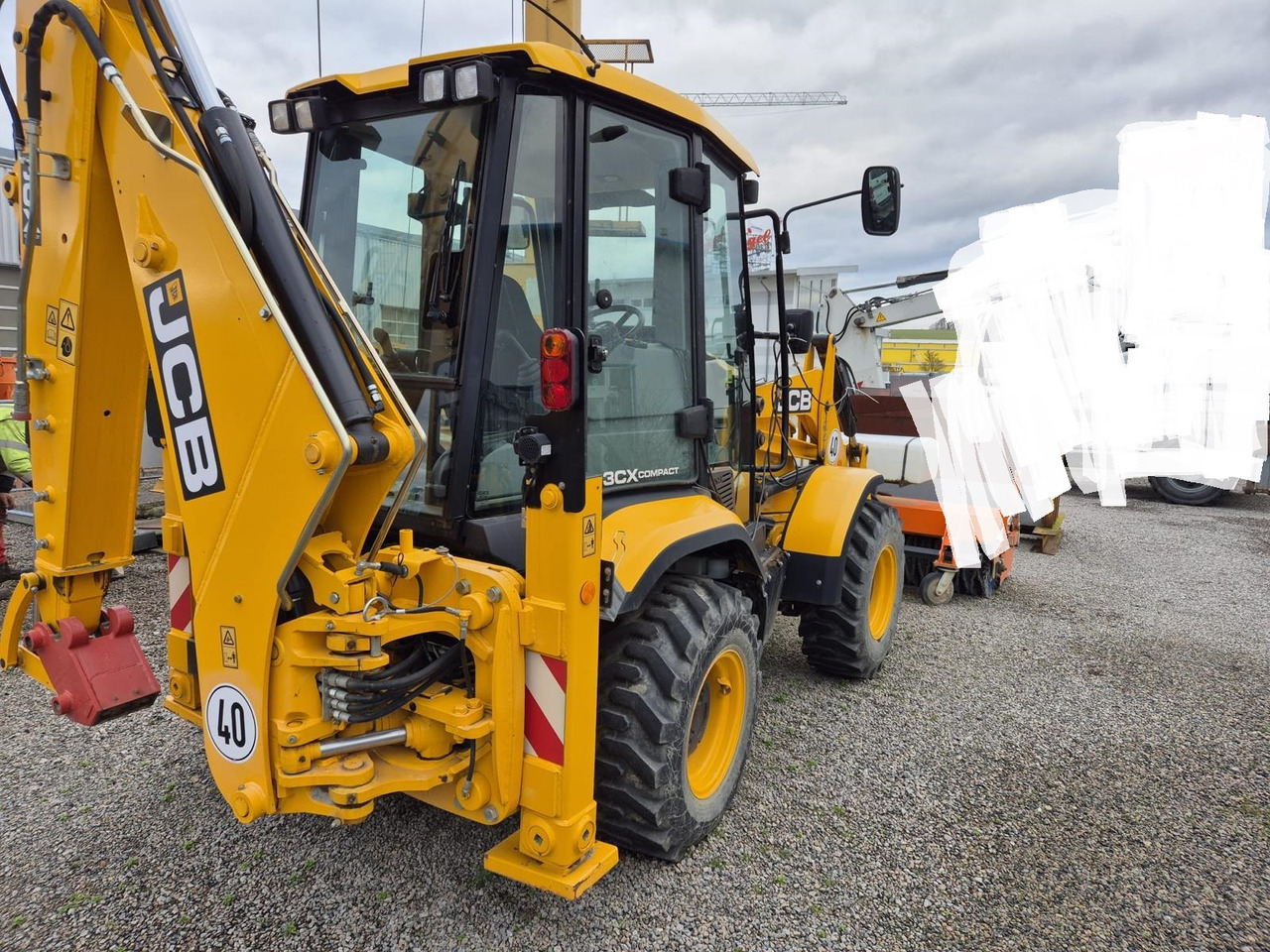 JCB 3CX Compact - Baggerlader: das Bild 3 JCB 3CX Compact - Baggerlader: das Bild 3